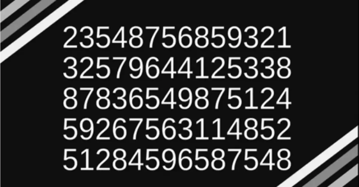 Sharp-Eyed Geniuses Can Spot the Hidden 83's.